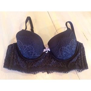 Victoria's Secret Bra 34B! Black BODY Bralette!